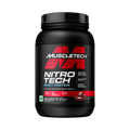 MuscleTech Nitro-Tech Whey Protein, 907g (2lbs), Milk Chocolate, 30g Protein, 3g creatine monohydrate, 6.7g BCAA, ultimate muscle building formula, increase strength & performance